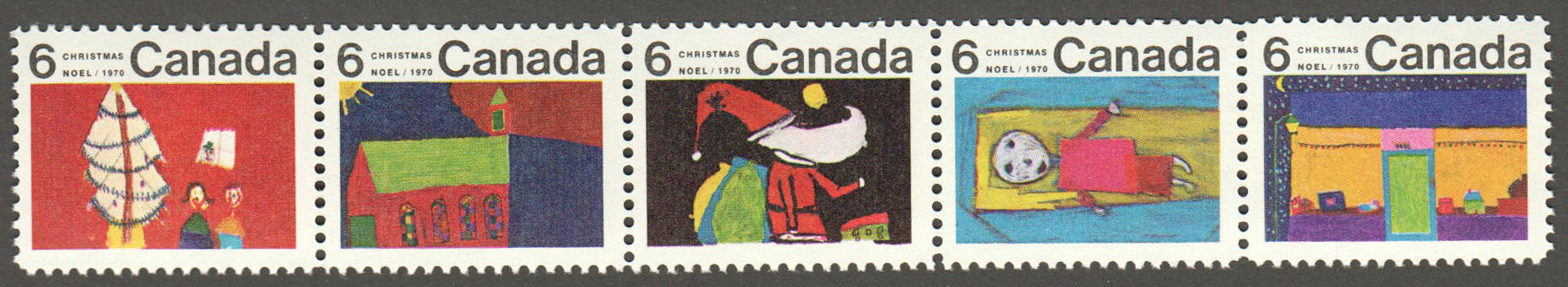 Canada Scott 528a MNH (A7-6) Strip - Click Image to Close